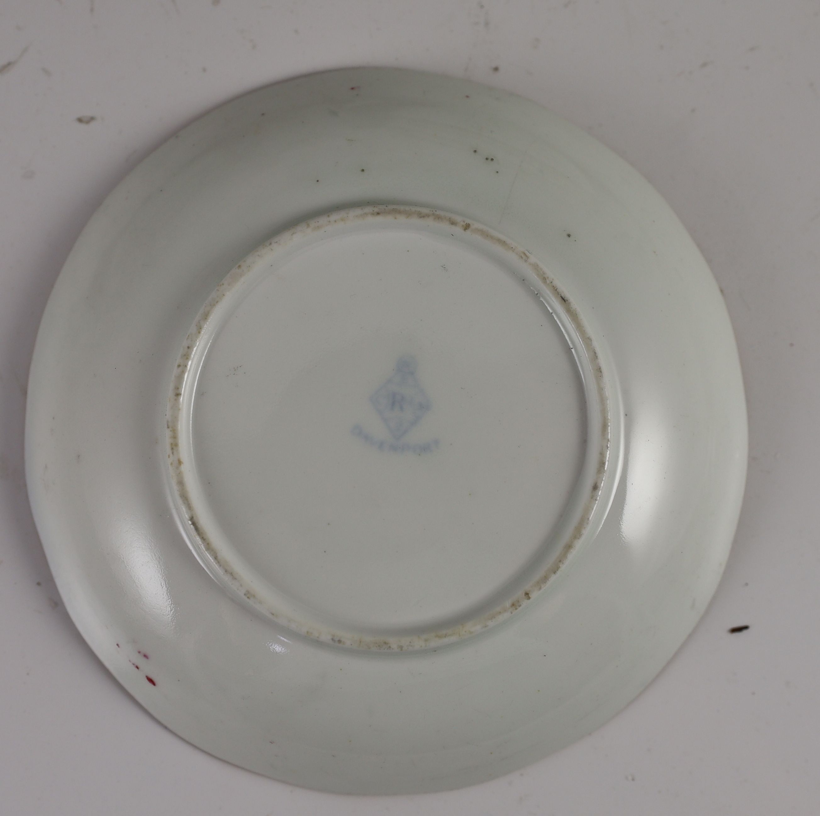 A Davenport porcelain part tea service, (27) (a.f.)